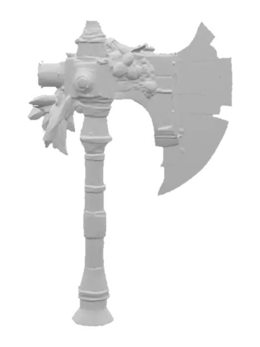 3D model for Celestial Cleaver, #PBR#