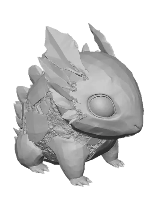 3D model for Gilded Guardian