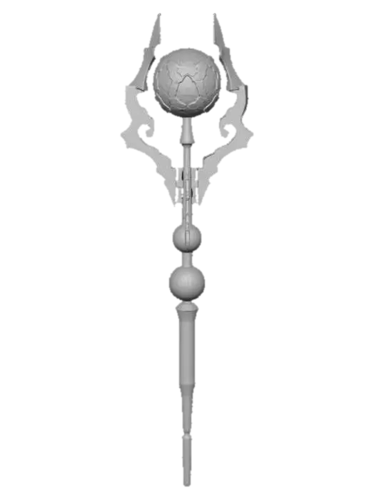 3D model for Celestial Scepter