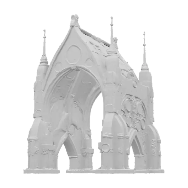 3D model for Arc en Rêve, #arch#