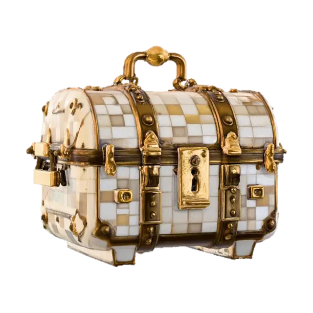 3D model for Mother-of-Pearl Treasure Chest