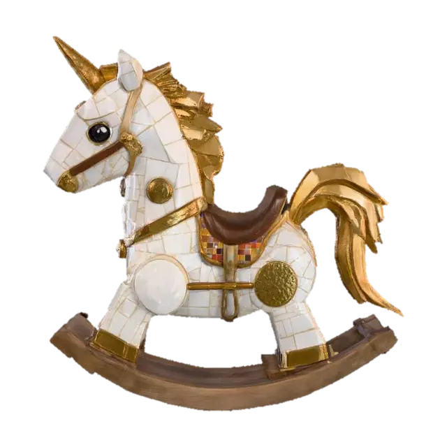 3D model for Unicorn Rocker