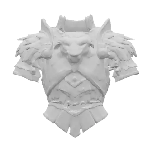 3D model for Lionheart Armor