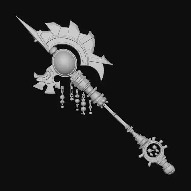3D model for Celestial Scepter