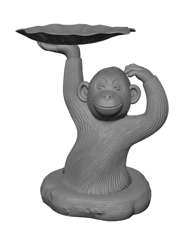 3D model for Leaf Hat Monkey