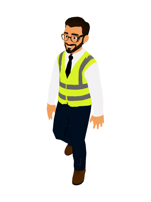 3D model for High-Visibility Professional