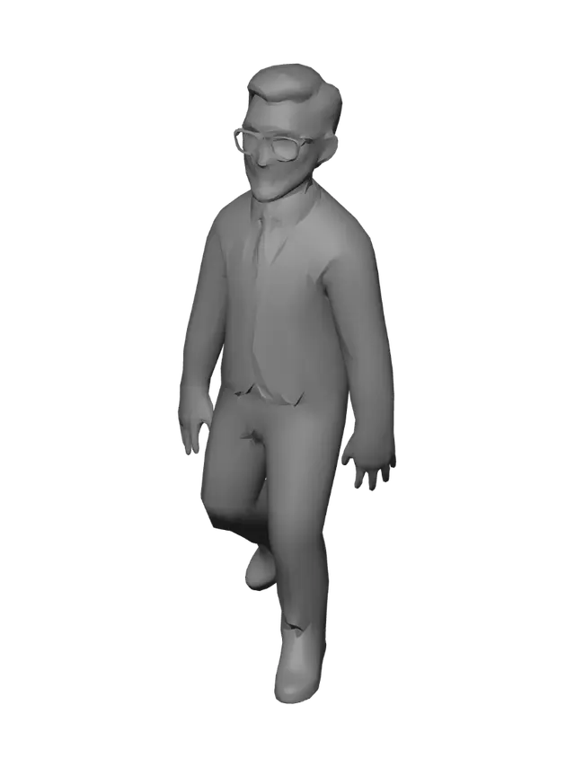 3D model for High-Visibility Professional
