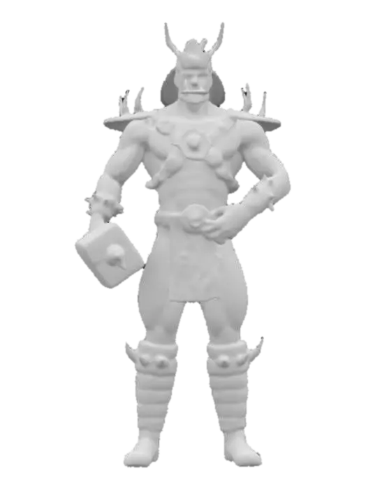 3D model for Warrior of the Realm