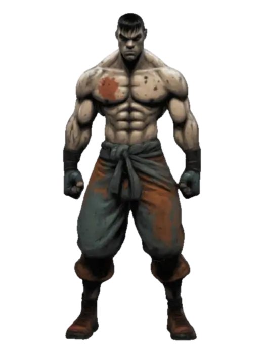 3D model for Warrior of the Fist