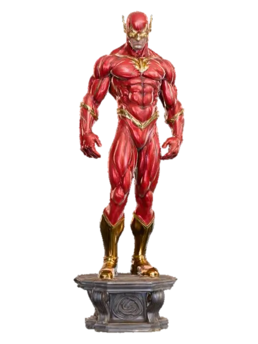 Speedster Monument - Dccomics 3D model, vytvořený pomocí AI