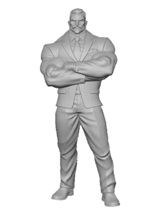 3D model for Dante, The Enforcer, #villain#