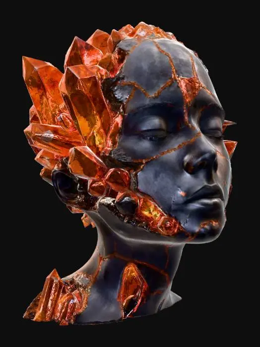 3D model for Crystal Euphoria #surreal#