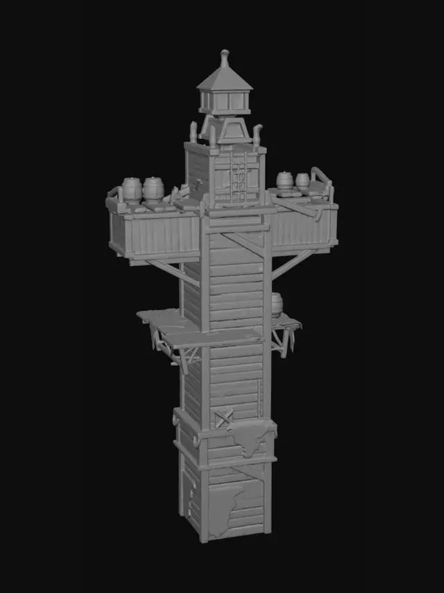 3D model for Timberwatch Lookout