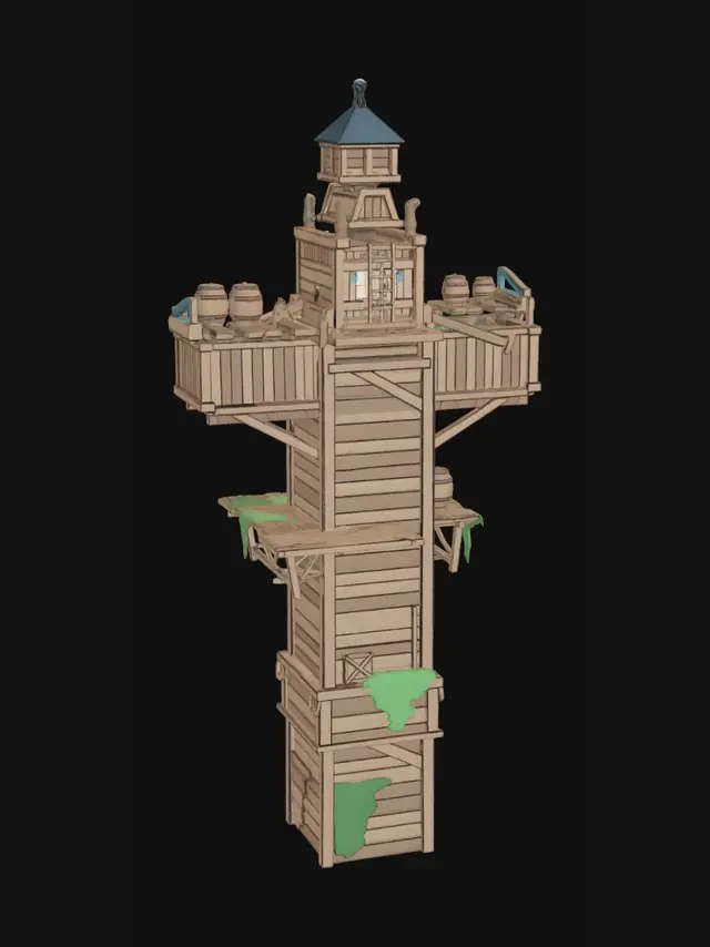 3D model for Timberwatch Lookout