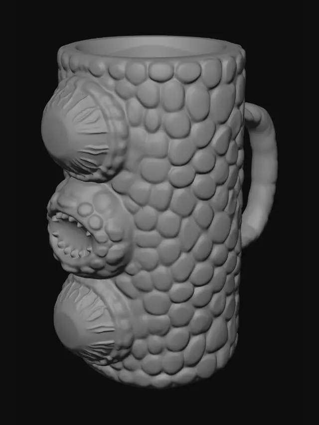3D model for Eyeball Vessel