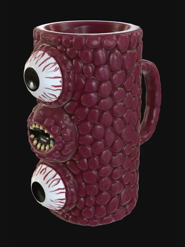 3D model for Eyeball Vessel