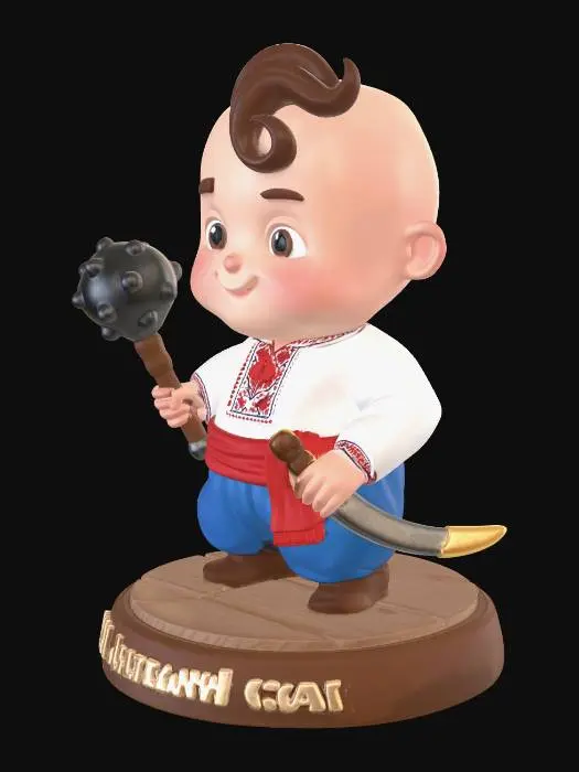 3D model for My Little Cossack