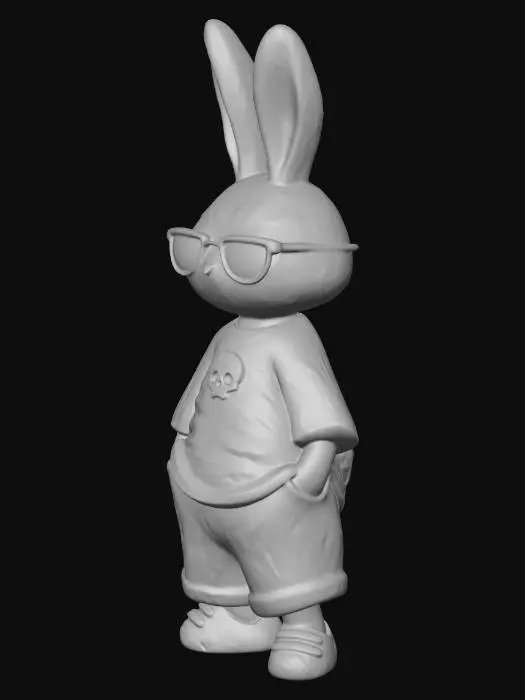 3D model for Cool Bunny in Shades