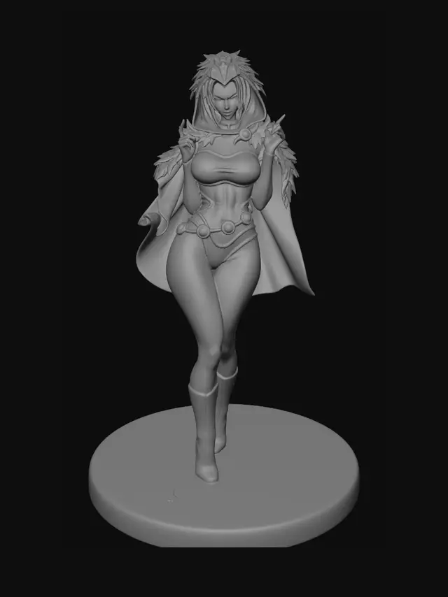 3D model for Violet Veil Enchantress
