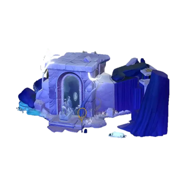 3D model for Azure Gate at Night