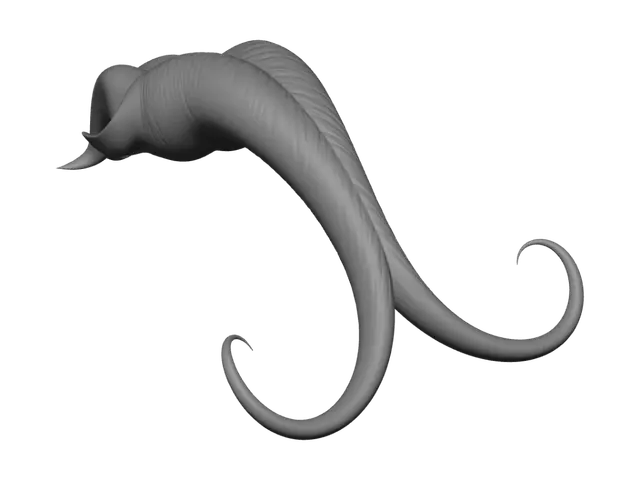 3D model for Midnight Mustache
