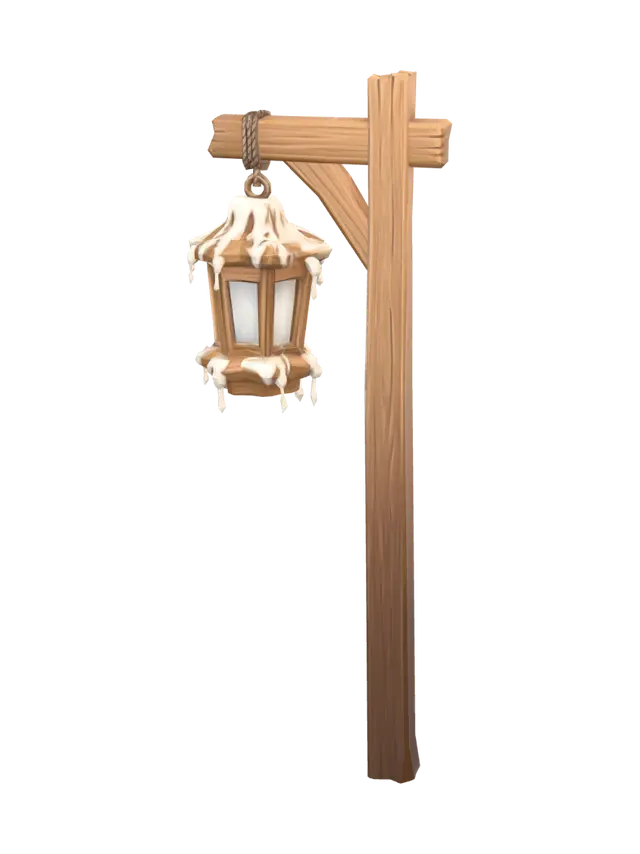 3D model for Snowy Lantern