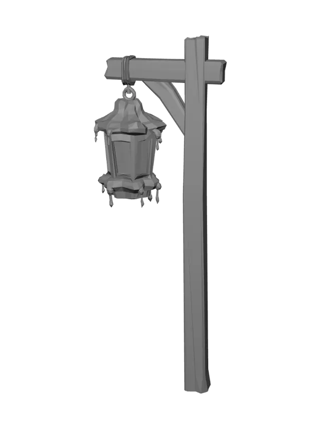 3D model for Snowy Lantern