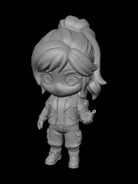 3D model for femmina
