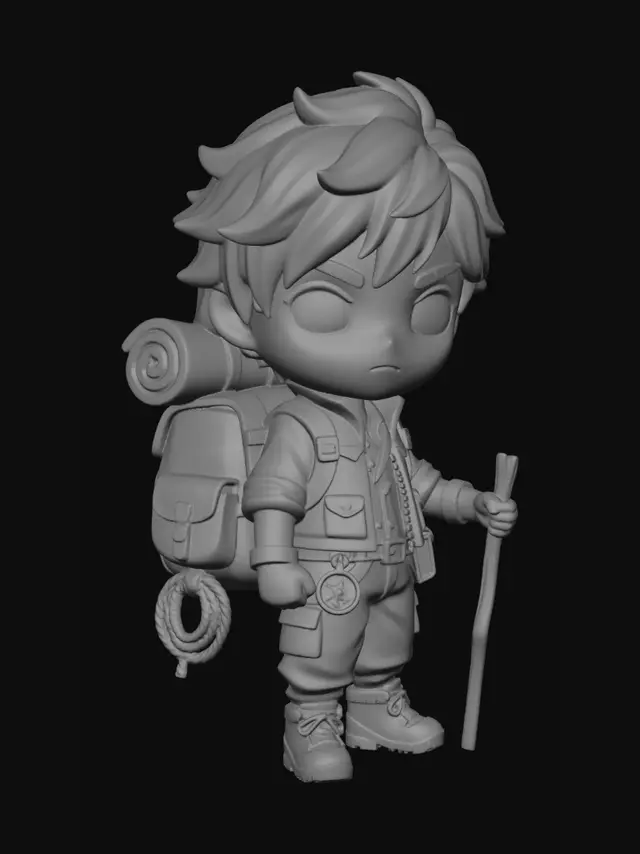 3D model for avventuriero