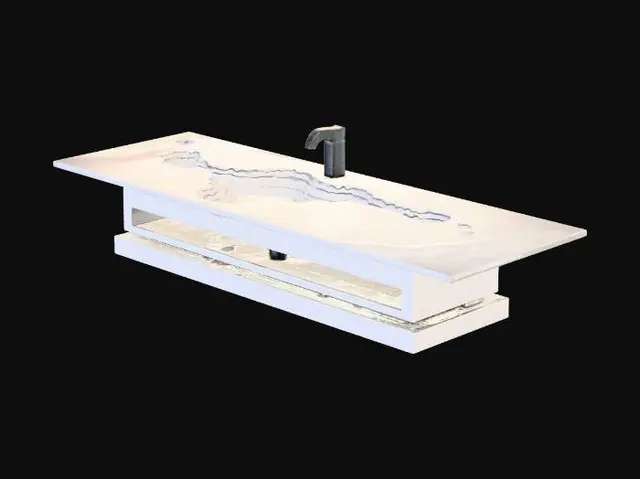 3D model for Flowing Elegance