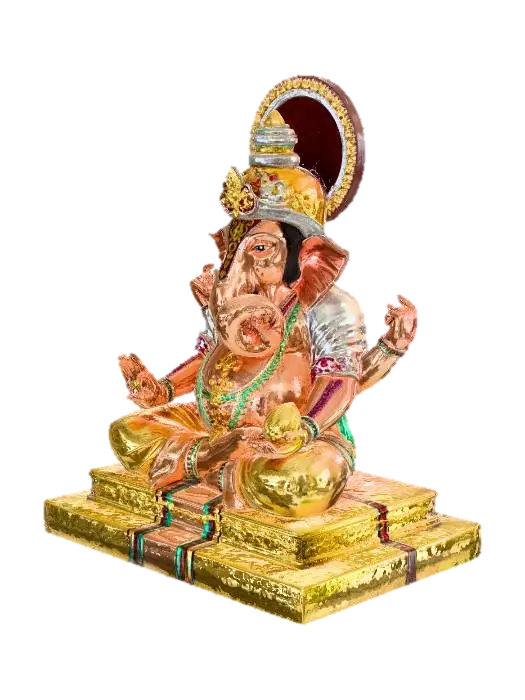 Ganesha Statue - Chanvitar4 3D model, vytvořený pomocí AI