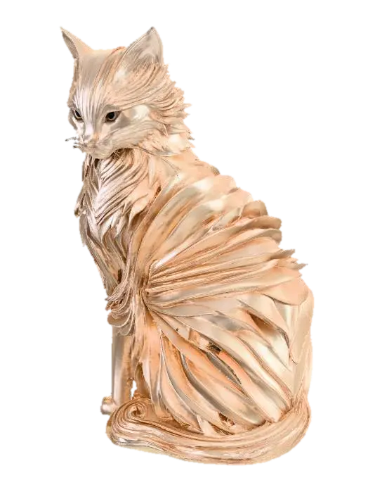 Paper Whiskers - Chanvitar4 3D model, vytvořený pomocí AI