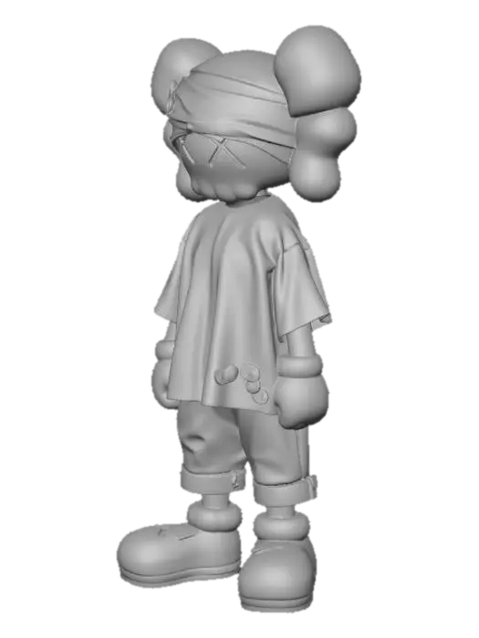 3D model for KAWS Yellow Companion