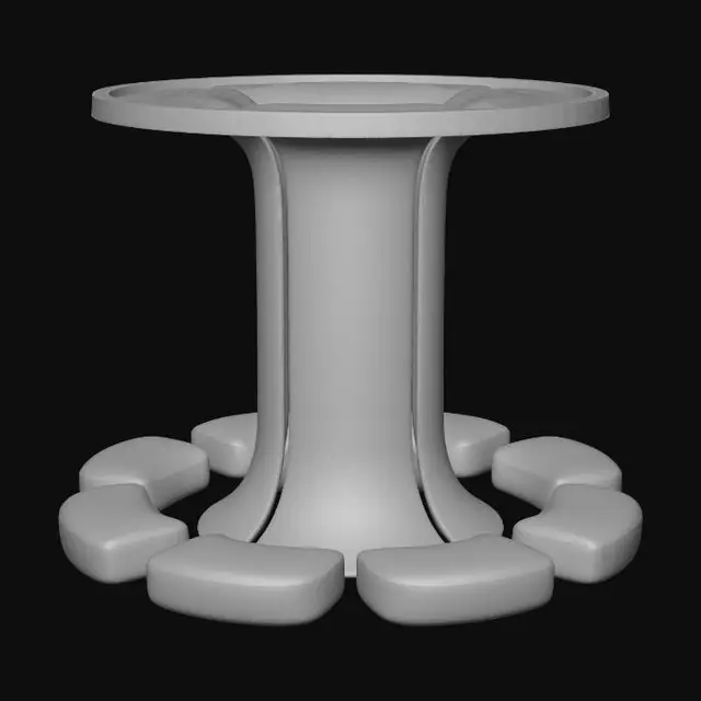 3D model for Serene Circles