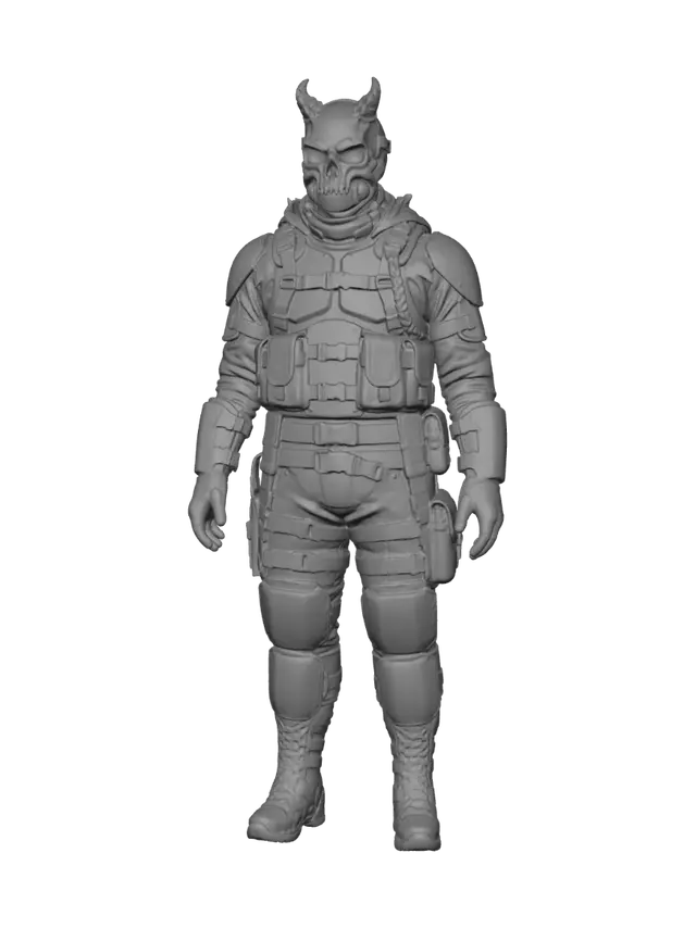 3D model for Skullbound Warlord