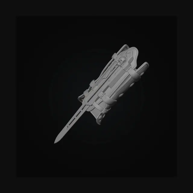 3D model for Clockwork Dagger