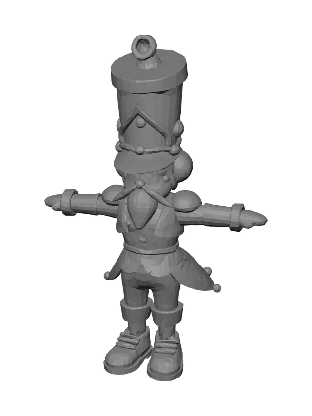 3D model for Nutcracker Soldier