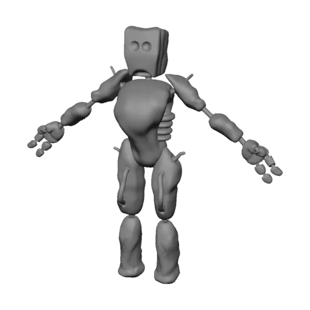 3D model for Cragbound Automaton