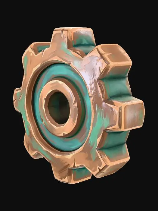 3D model for Ancient Cog