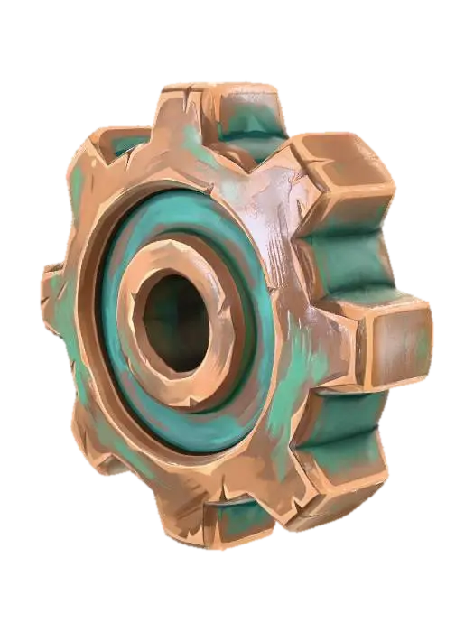 3D model for Ancient Cog