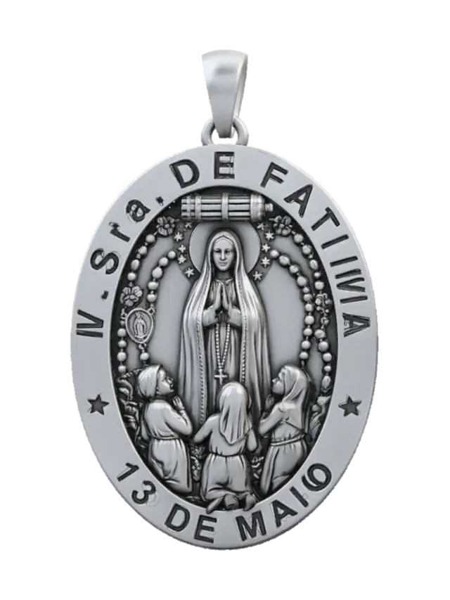 3D model for Our Lady of Fatima Medal