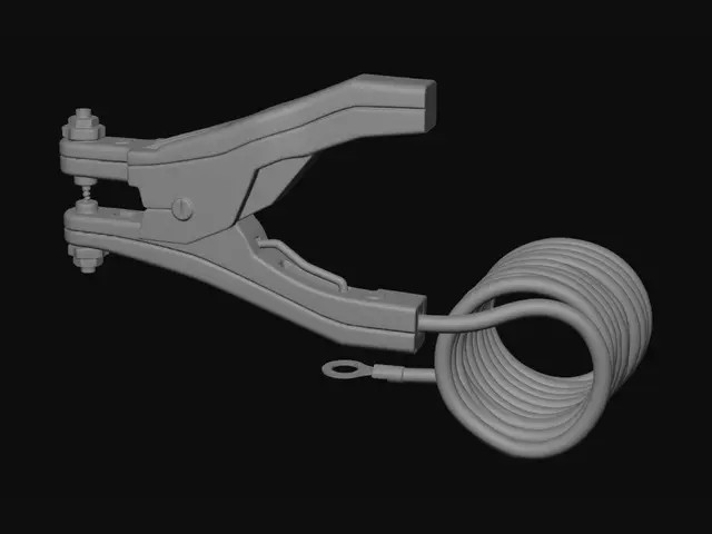 3D model for Retracting Cable with Two Connections