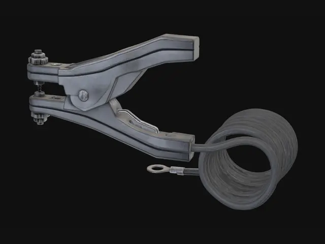 3D model for Retracting Cable with Two Connections