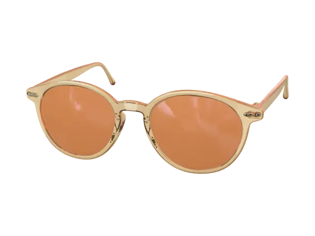 3D model for Amber Round Sunglasses