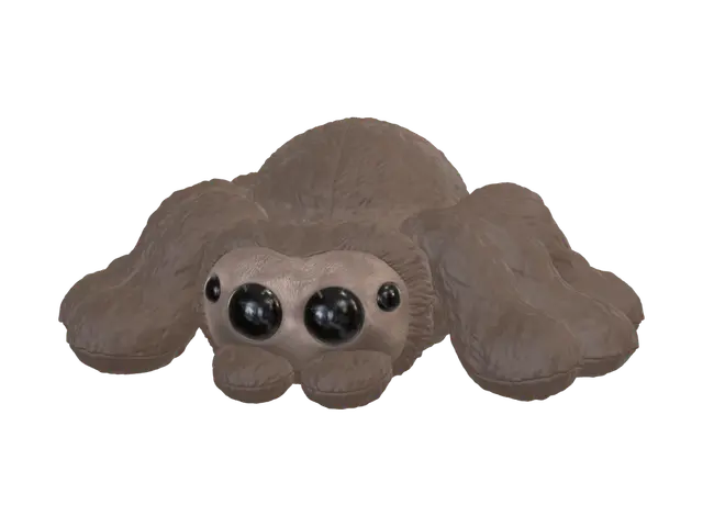3D model for Cuddly Eight-Legged Friend