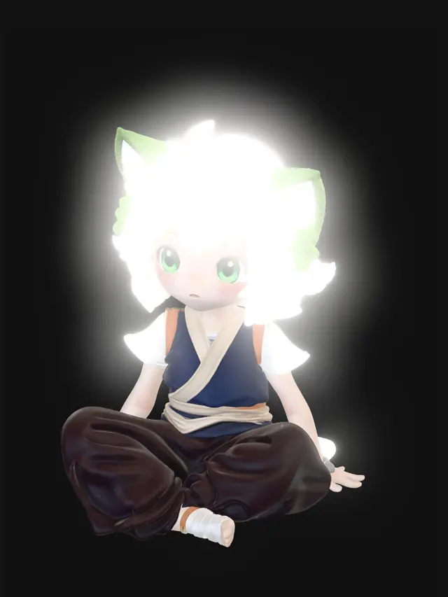 3D model for Green-Eyed Snow Child