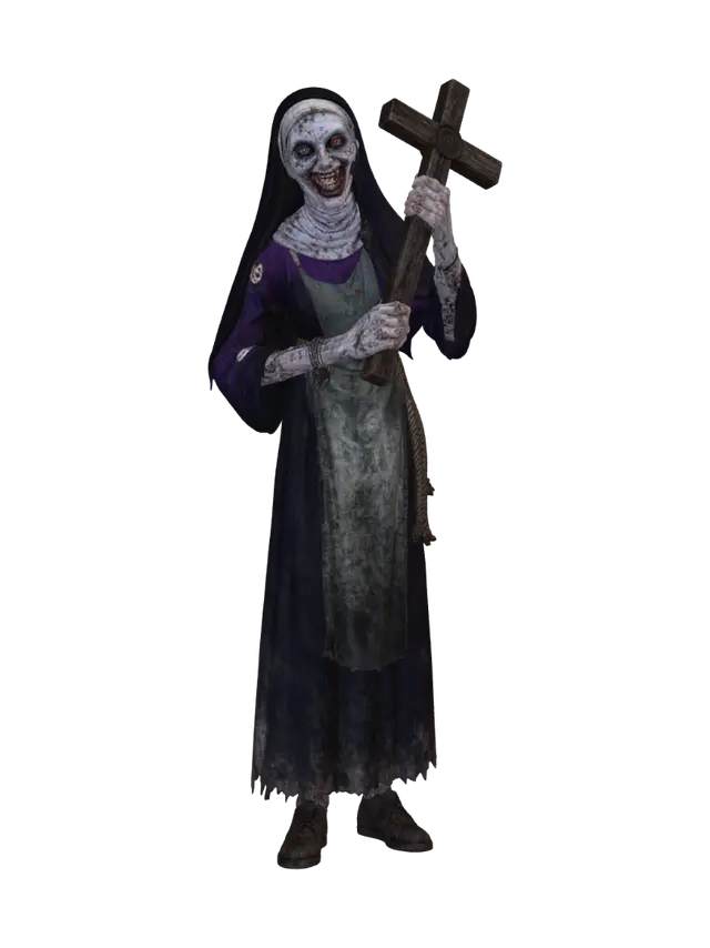 3D model for Dark Nun with a Cross