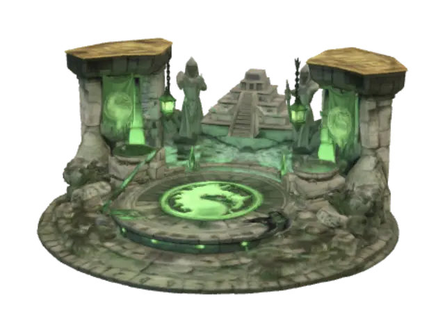 3D model for Emerald Moon Temple