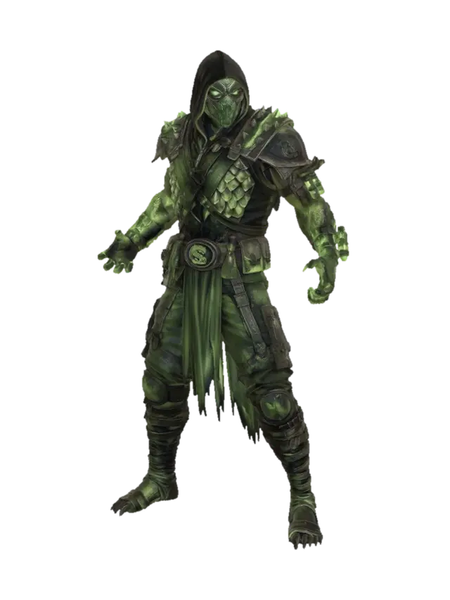 Verdant Warlord - Mortalkombat 3D model, vytvořený pomocí AI