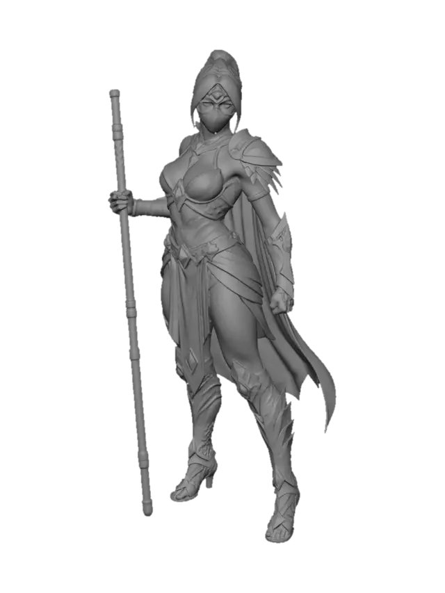 3D model for Emerald Sentinel